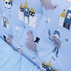 Дитячий постільний комплект Baby Veres Velour Brave (5 одиниць), бавовна-велюр